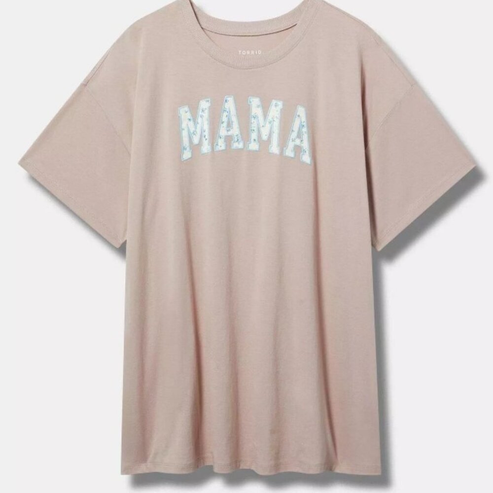NWT Torrid Size 3 Embroidered Mama Tee